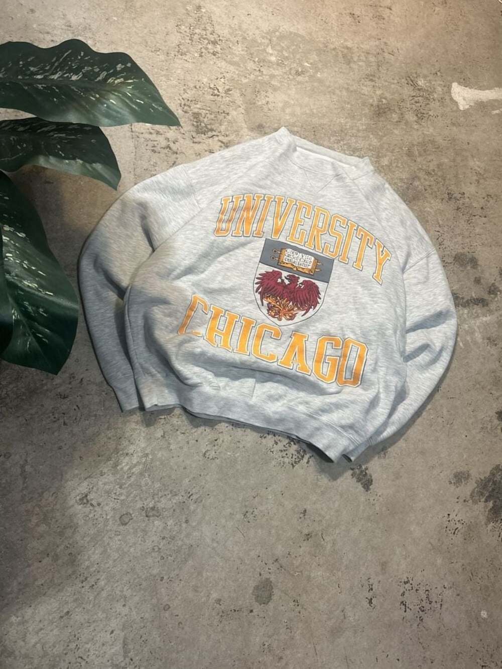 Vintage Gear For Sports University of Chicago Big Cotton Crewneck size Large